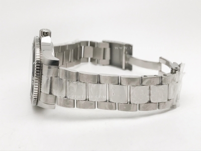 Superocean 44mm V2 SS/SS Black/Stk TF Asia 2824