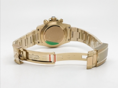 Daytona 116508 YG/YG White/Stk OMF Asia 7750