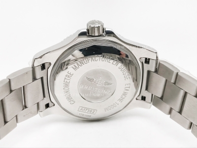 Superocean 44mm V2 SS/SS Black/Stk TF Asia 2824