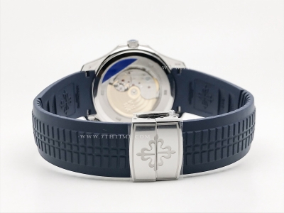 Aquanaut Ref.5168 SS/RU Blue/Num ZF A330