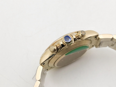 Daytona 116508 YG/YG Green/Stk OMF Asia 7750