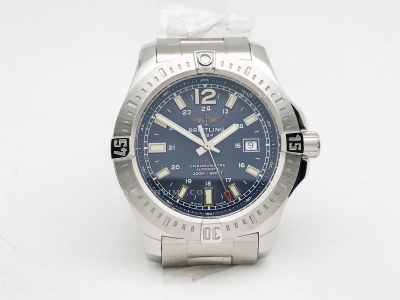 Breitling Colt Automatic 44mm V2 SS/SS Blue TF Asia 2824