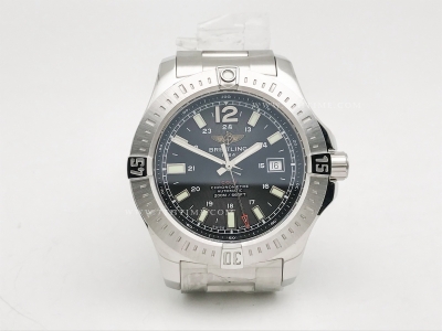 Breitling Colt Automatic 44mm V2 SS/SS Black TF Asia 2824