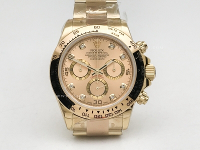 Daytona 116508 YG/YG Gold/Dia OMF Asia 7750