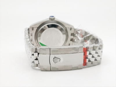 DJ 36mm Jub Flt 904L SS/SS Black/Stk APF