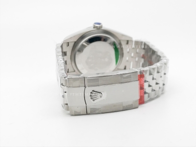 DJ 36mm Jub Flt 904L SS/SS Blue/Dia APF VR3235