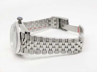 DJ 36mm Jub Flt 904L SS/SS Grey/Rm APF