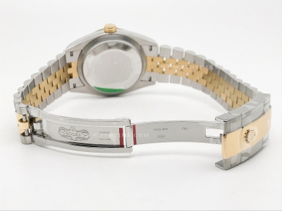 DJ 36mm Jub Flt 904L YG/SS Grey/Rm APF VR3235