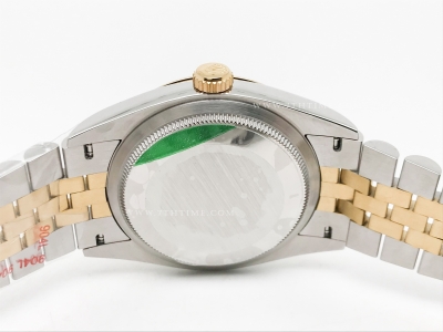 DJ 36mm Jub Flt 904L YG/SS Gold/Dia APF VR3235