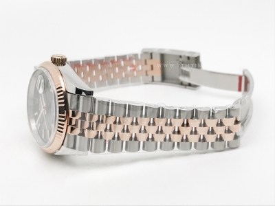 DJ 36mm Jub Flt 904L RG/SS Grey/Stk APF VR3235