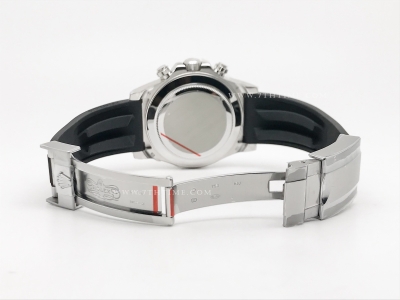 Daytona 116519 904L Wt SS/RU Grey/Stk ZF SH4130