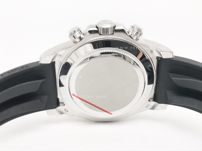 Daytona 116519 904L Wt SS/RU Grey/Stk ZF SH4130