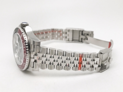 GMT II 126710 Jub 904L SS/SS Blk GMF V6 SH3285-2