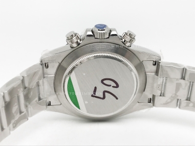 Daytona 116500 CER SS/SS Wht BPF A7750