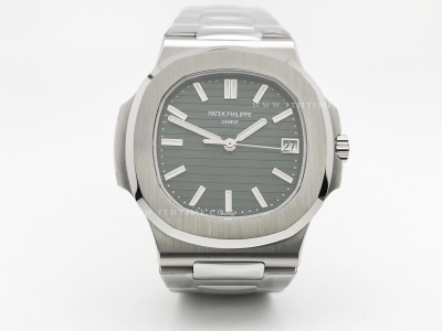 Nautilus Jumbo 5711 SS/SS Green/Stk BBF DD324