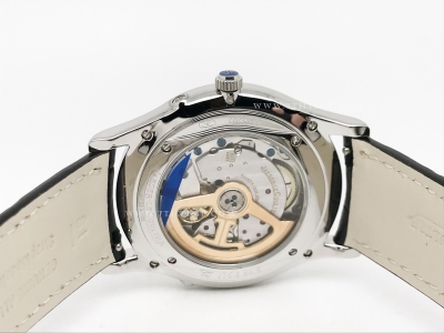 Master Ultra Thin Moonphase SS/LE Black Z+F A925