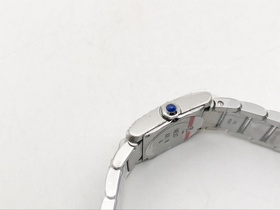 Ladies Tank Francaise Sml Dia SS/SS Sil 8848F Sw Qtz