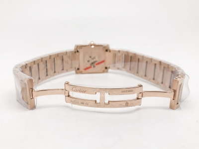 Ladies Tank Francaise Sml Dia RG/RG Sil 8848F Sw Qtz