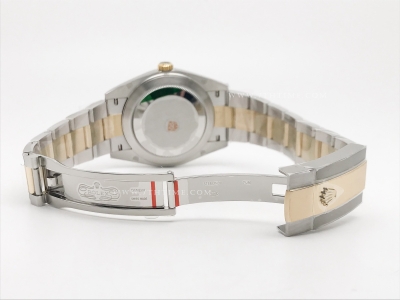 DJ2 41mm 126333 Oys Flt 904L YG/SS Blk/Stk EWE A3235