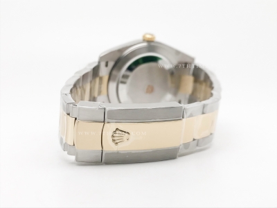 DJ2 41mm 126333 Oys Flt 904L YG/SS Blk/Stk EWE A3235