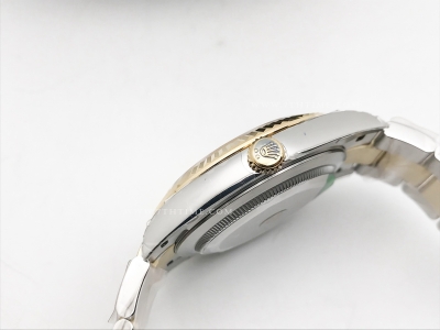 DJ2 41mm 126333 Oys Flt 904L YG/SS HC-G/Stk EWE A3235