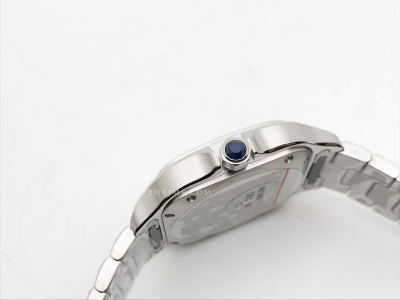 Santos De Cartier Mens Mid SS/SS G-Blue BVF MY9039