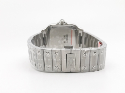 Santos De Cartier Mens Mid SS/SS G-Blue BVF MY9039