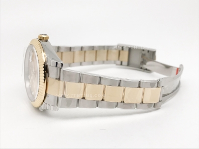 DJ2 41mm 126333 Oys Flt 904L YG/SS Gold/Dia EWE A3235