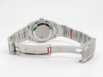 Oyster Pert 36mm 904 126000 SS/SS P.Grn VSF V2 VS3230