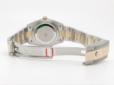 DJ2 41mm 126333 Oys Flt 904L YG/SS Blk/Dia EWE A3235