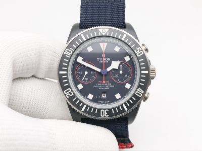 Tudor Pelagos FXD Chrono Red Bull TI/NY Blue M+F A7750