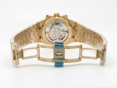 Royal Oak Chrono 26240BA YG/YG Blk/Stk BF A7750 Mod