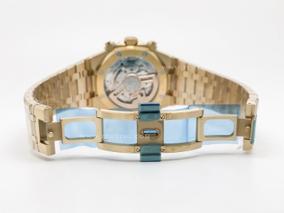 Royal Oak Chrono 26240BA YG/YG S-Gold/Stk BF A7750 Mod