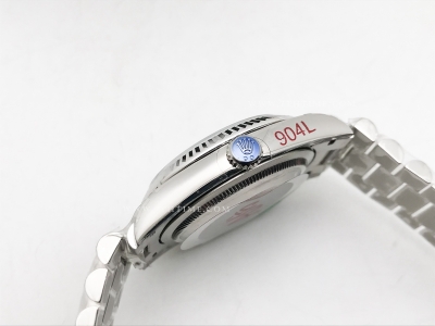 DayDate 36mm Wt 904L Flt SS/SS I-Blue/Rm/St QF VR3255