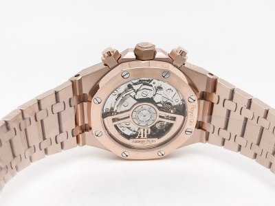 Royal Oak Chrono 26240OR RG/RG K-Grn/Stk BF A7750 Mod