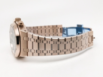 Royal Oak Chrono 26331 RG/RG Blk/Gold BF A7750 Mod