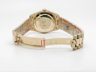 DayDate 40mm 904L Flt YG/YG Gold/Rm/Stk GMF VR3255