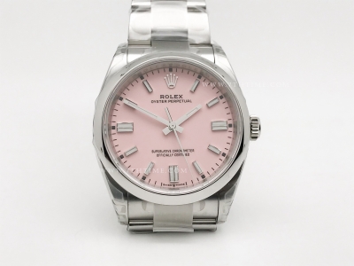 Oyster Pert 36mm 904 126000 SS/SS Pink VSF V2 VS3230