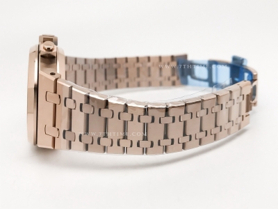 Royal Oak Chrono 26331 RG/RG Brn/Gold BF A7750 Mod