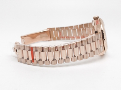 DayDate 40mm 904L Flt RG/RG Gold/Stk GMF VR3255