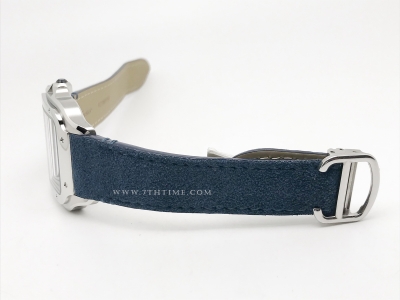 Santos De Cartier 2024 Mens XL SS/LE Blue AF MY9015