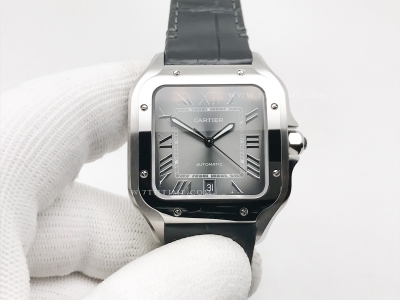 Santos De Cartier 2024 Mens XL SS/LE Grey AF MY9015