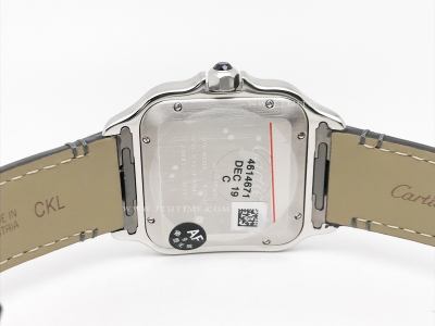 Santos De Cartier 2024 Mens XL SS/LE Grey AF MY9015