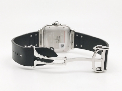 Santos De Cartier 2024 Mens XL SS/RU White AF MY9015