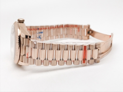 DayDate 40mm 904L Flt RG/RG S-RG/Stk GMF VR3255