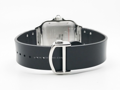 Santos De Cartier 2024 Mens XL SS/RU White AF MY9015