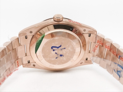 DayDate 40mm 904L Flt RG/RG S-RG/Stk GMF VR3255