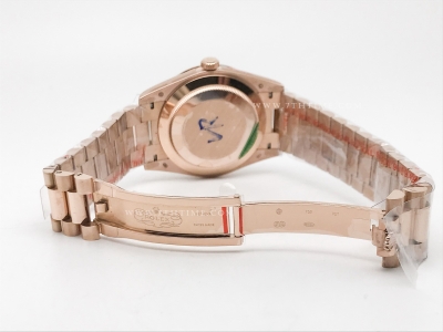 DayDate 40mm 904L Flt RG/RG M-Wht/Dia GMF VR3255