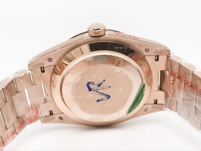 DayDate 40mm 904L Flt RG/RG M-Wht/Dia GMF VR3255