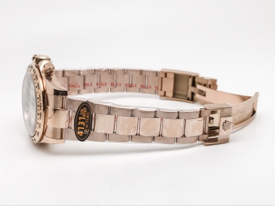 Daytona 126505 RG/RG Wt Blk/Wht 904L QF V6 SH4131